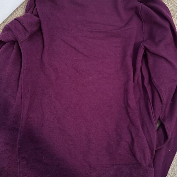 Splendid Cashmere Cardigan XS purple - Picture 3 of 4